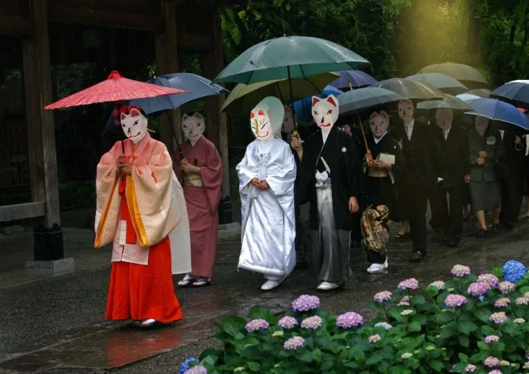 mặt nạ cáo Kitsune